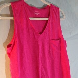 Max Studio Fuchsia Sleeveless Blouse